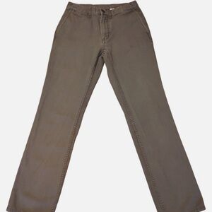 Patagonia Mens Pants 30x30 Gray Organic Cotton Canvas Worn Wear Outdoor Faded